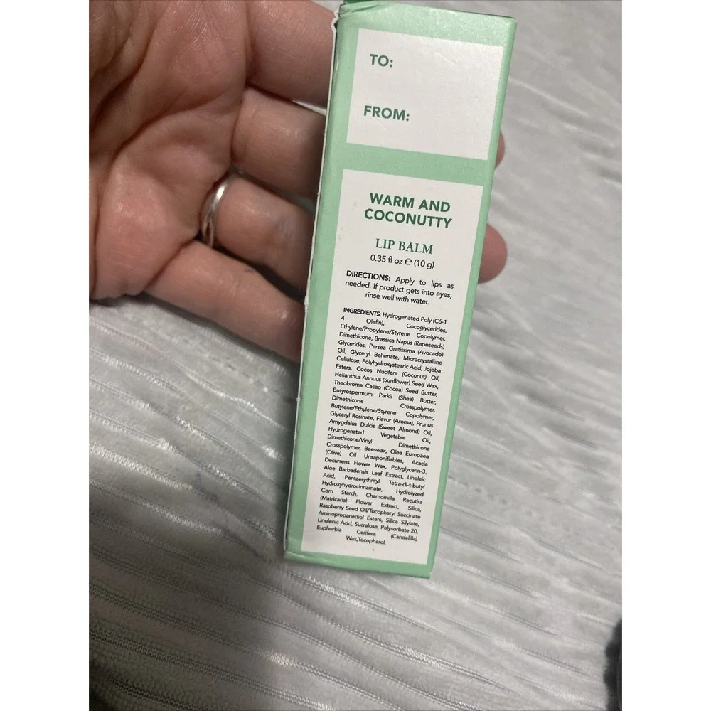 Mario Badescu Lip Balm Warm &‎ Coconutty 10g/0.35oz New
